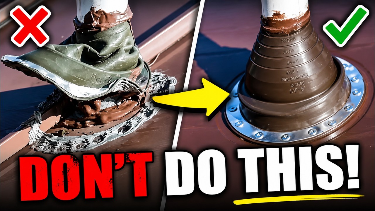 How to Remove and Replace a Metal Pipe Boot