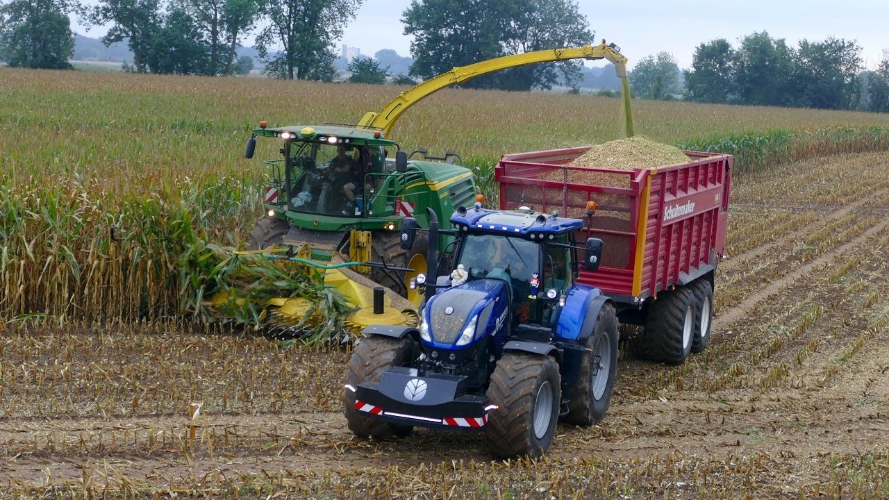 Mais Silage 2022 | John Deere 8400i | JCB 435S | New Holland | ten Voorde Terwolde | Maishakselen