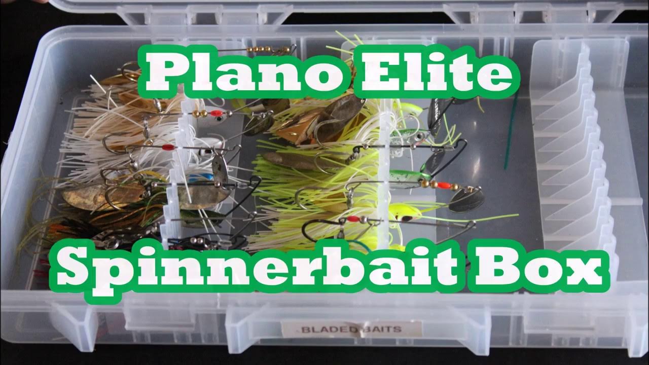 Storing Spinnerbaits Bent In Plano Box - Fishing Tackle - Bass