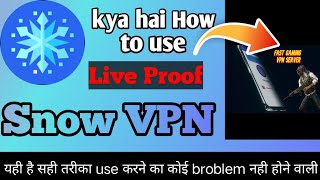 Kaise use kare Snow VPN ।। How to use Snow VPN ।। Snow VPN connection kaise use kare ।। Snow VPN screenshot 5