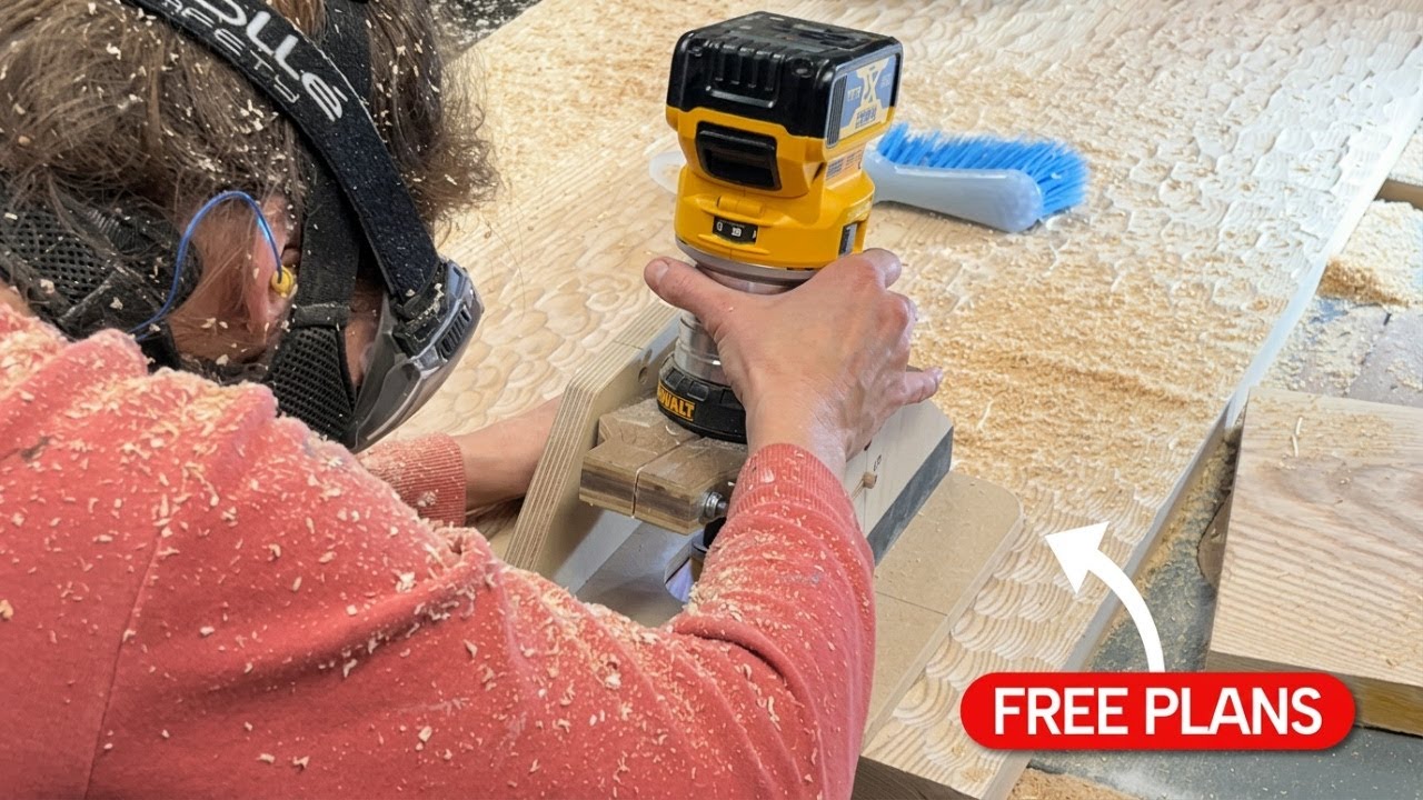 DIY Naguri Pattern Router Jig for Beginners