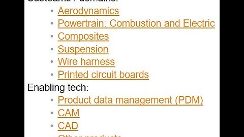 How Siemens helps Formula SAE and Formula Student teams