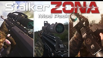 Stalker ZONA: MOD PACK Version 1.2 is Now Official (200+ Mods)