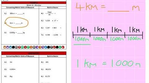 YEAR 6 Mini-maths Video Tutorial - Week 12 - Monday