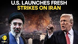 US-Iran War LIVE: US Launches Fresh Strikes On Iran; Strait of Hormuz Shuts! | WION