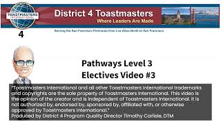 Pathways Level 3 Electives video 3 V3