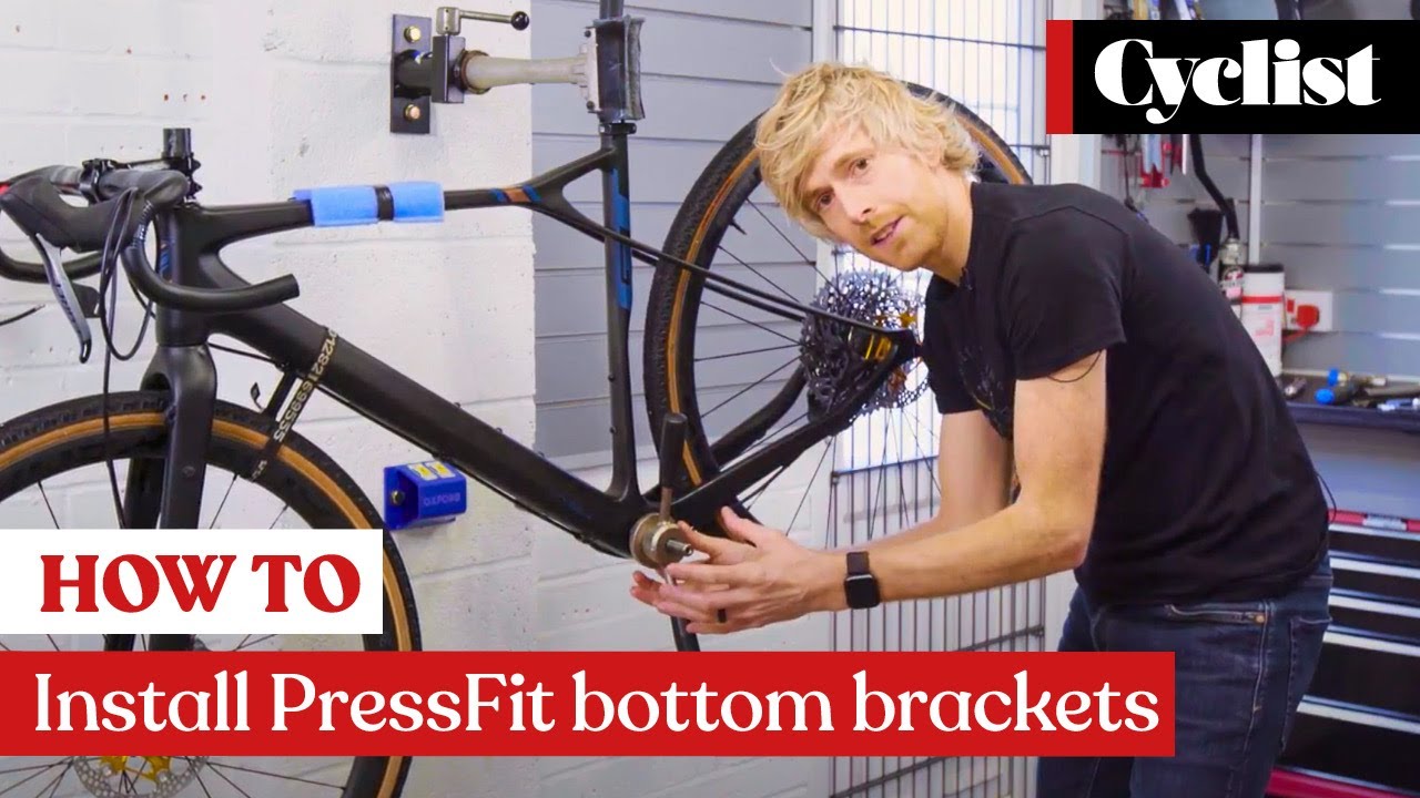 How to install a press fit bottom bracket: Pro tips for a safe and creak  free ride - YouTube