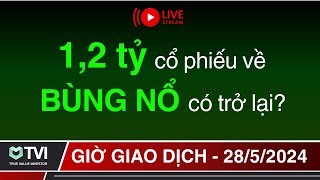 Vượt đỉnh - Cổ phiếu bùng nổ - Giờ giao dịch 28/05