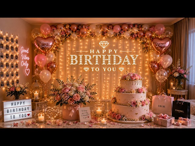 🌟 Magic Happy Birthday Song | Happy Birthday to You 2026 | Birthday Wishes