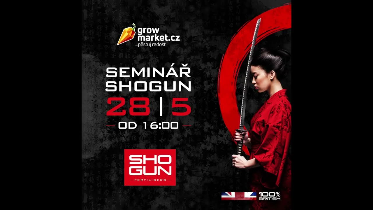 Seminář Shogun Fertilisers | growmarket.cz