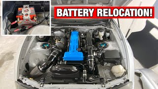 MK4 Supra Battery Relocation (How To Make Your own Kit)