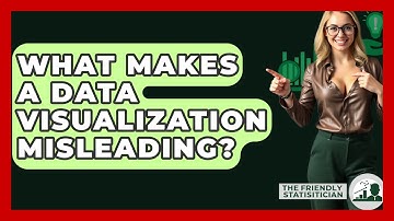 What Makes A Data Visualization Misleading? - The Friendly Statistician