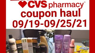 2Nd Cvs Coupon Haul0919-0925Burts Bees Tp