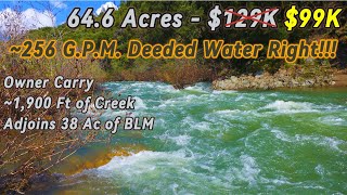Acreage For Sale In California  Owner Carry  Deeded Water Rights!