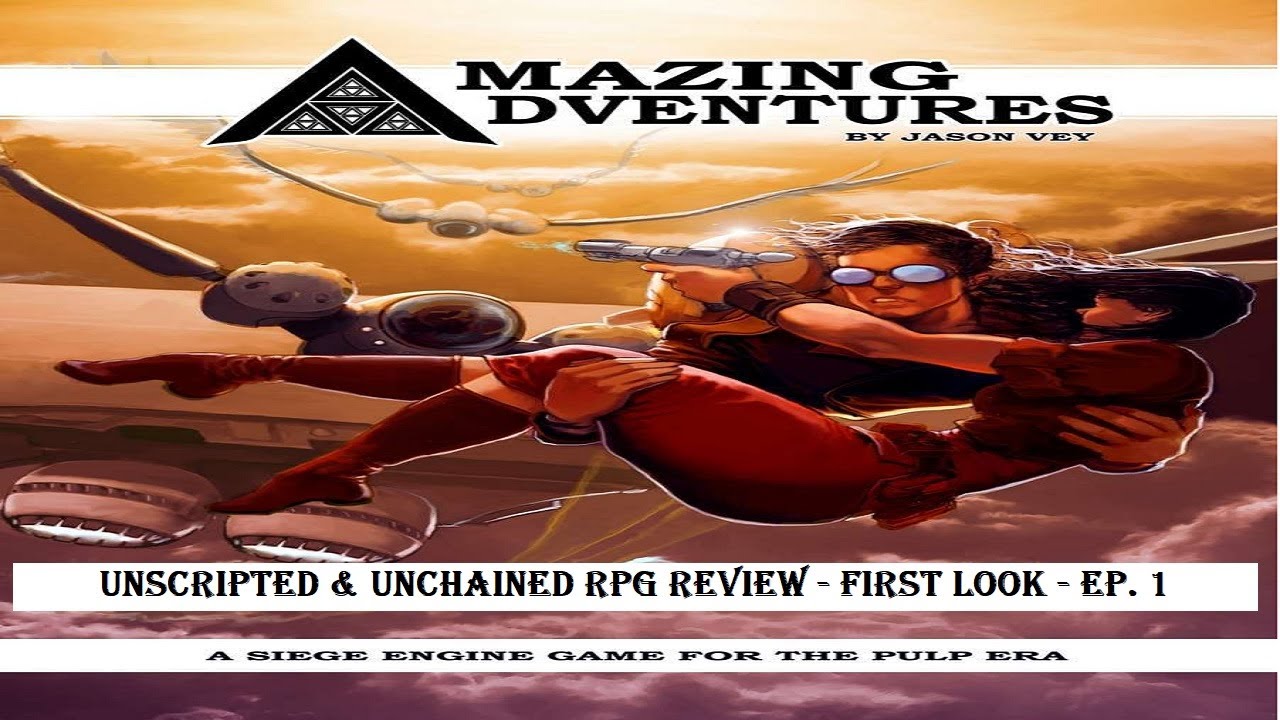 Amazing Adventures by Jason Vey (Troll Lord Games) - First Look ...