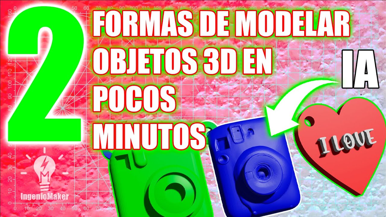 San Valentín 2 Formas Creativas de Crear Modelos 3D en minutos - YouTube
