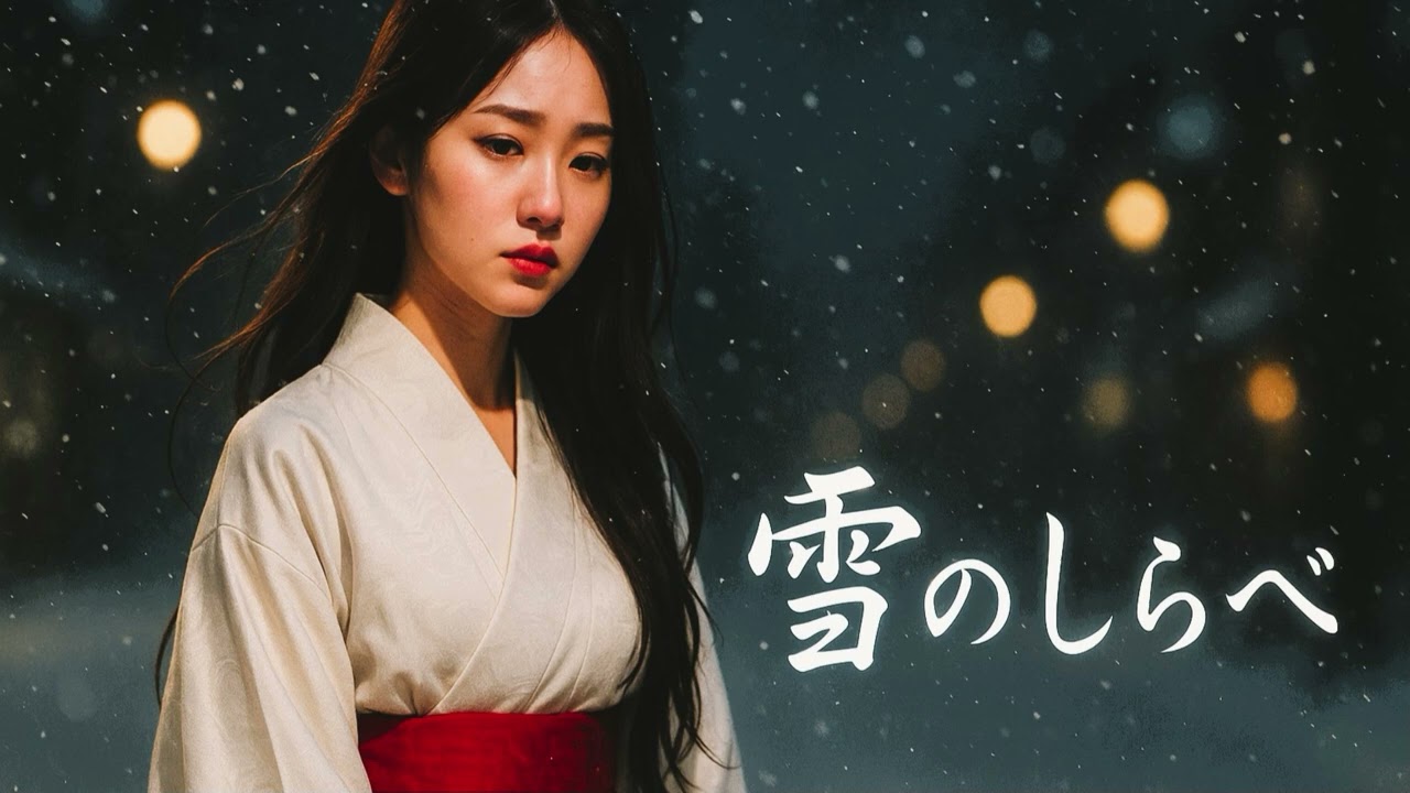 SUNO AI V5.0で作成　🎵『雪のしらべ（Yuki no Shirabe）』　現代風の演歌バラードです。サムネイルを修正して再投稿します。