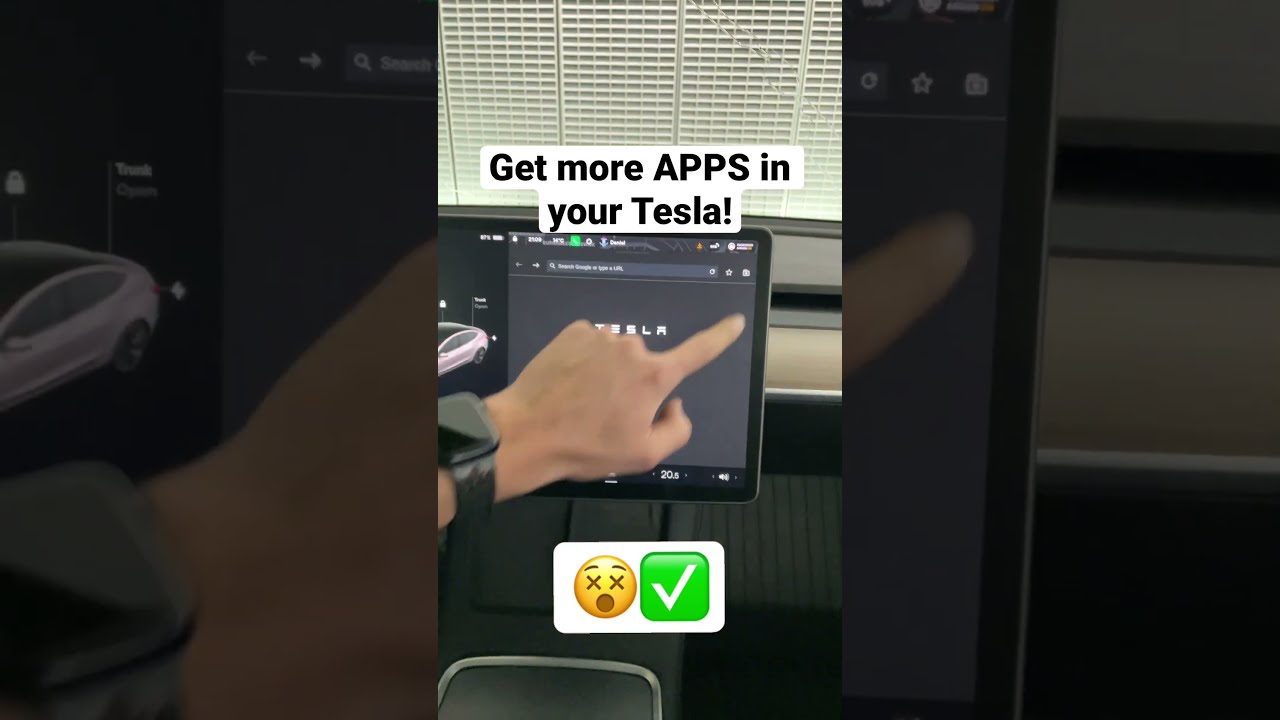 How To Get More APPS In Your Tesla Apps