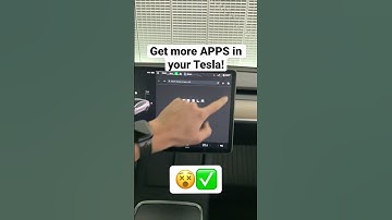 How to get more APPS in your Tesla! #tesla #apps