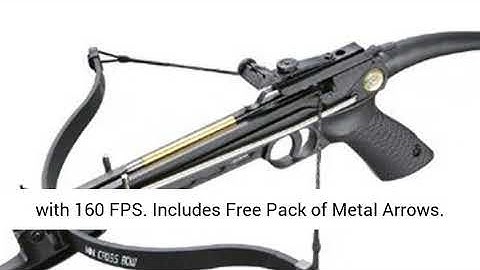 80lbs Self Cocking Cobra Crossbow with 15 Arrows by Last Punch