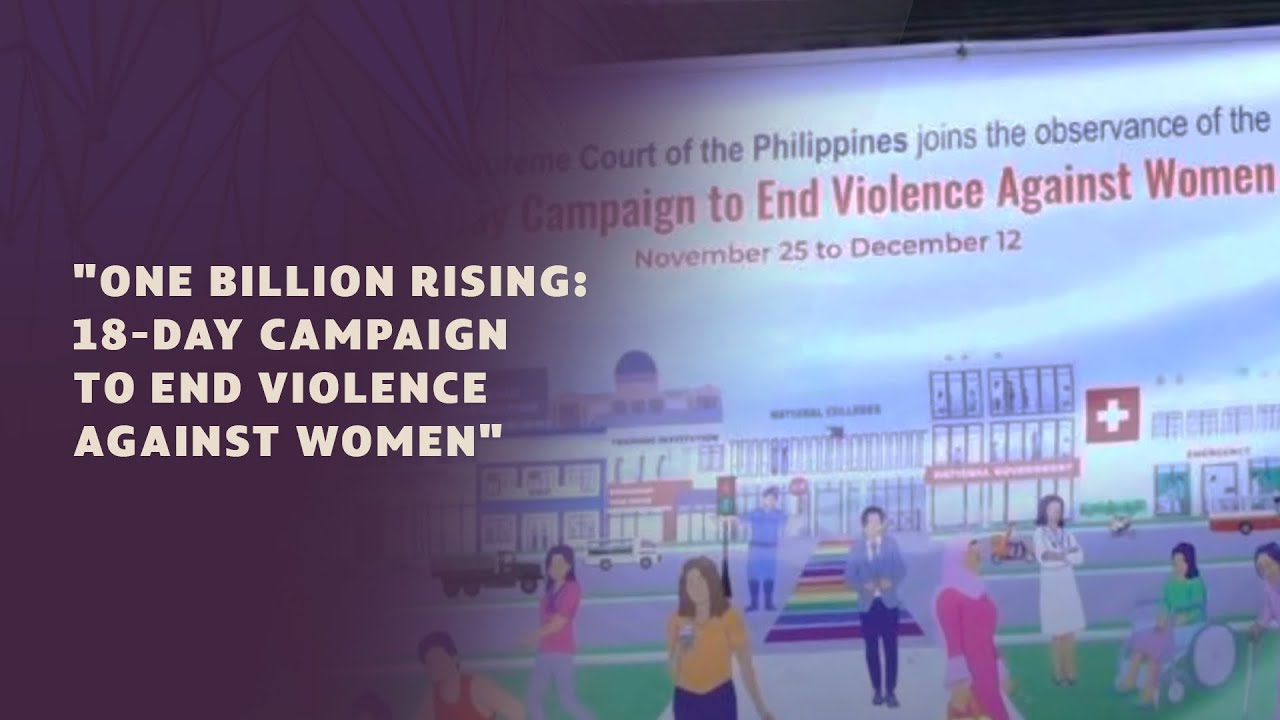 "One Billion Rising: 18-Day Campaign to End Violence Against Women ...