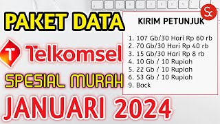 PAKET SUPER MURAH TELKOMSEL 2024 | Kode Dial Murah Telkomsel Terbaru Bulan Januari  2024 screenshot 5