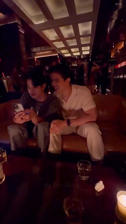 They're Falling in Love😍❤️ #shine #euroyotsawat #mileapo #aponnattawin #milephakphum #shinetheseries