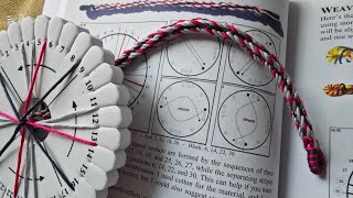 Tutorial Kumihimo Square Section Technique