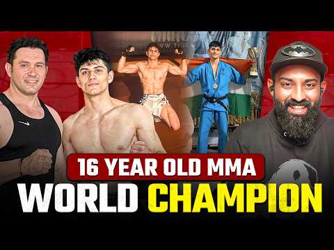 How India's Strongest Man's Son Became MMA World Champion at 16 !