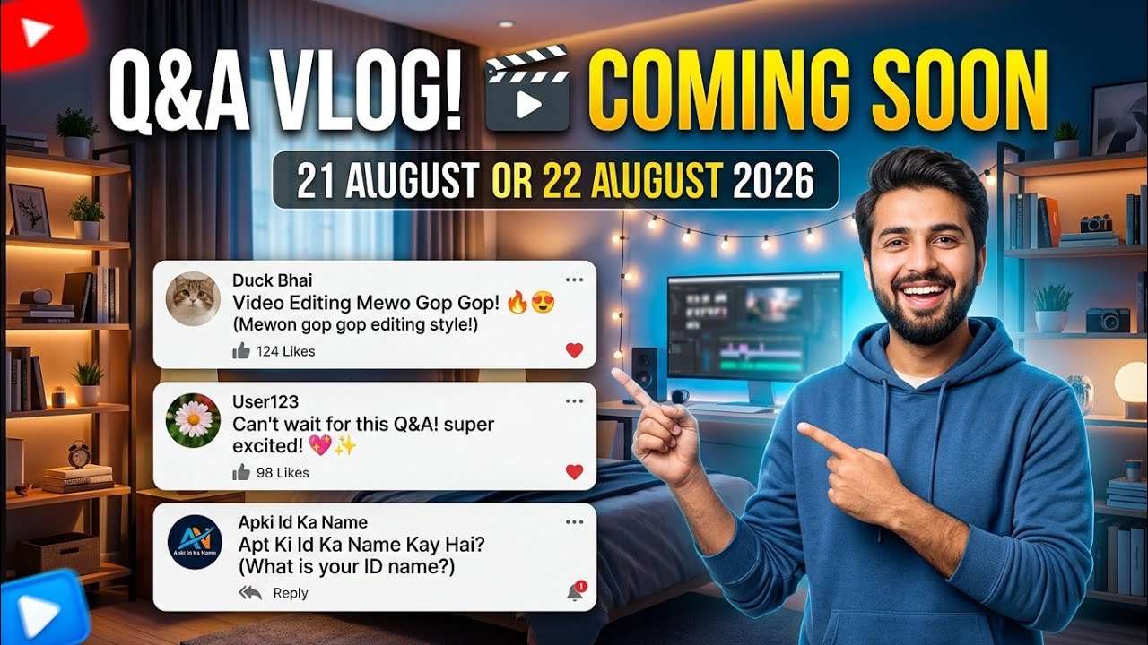 QNA vlog coming soon 21 August ya 22 August 2026 ko @Akhtar-f7i2n @Aniq436-Jk