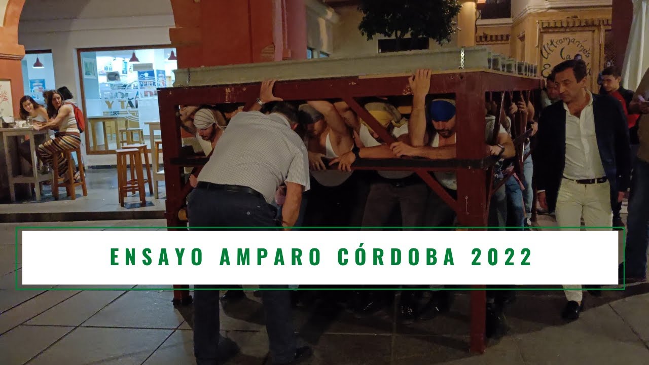 Ensayo Virgen del Amparo de Córdoba - 2022