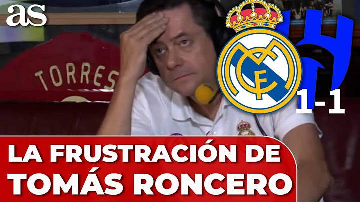 La FRUSTRACIÓN de Tomás RONCERO con el PENALTI de ASENCIO en el MUNDIAL de CLUBES