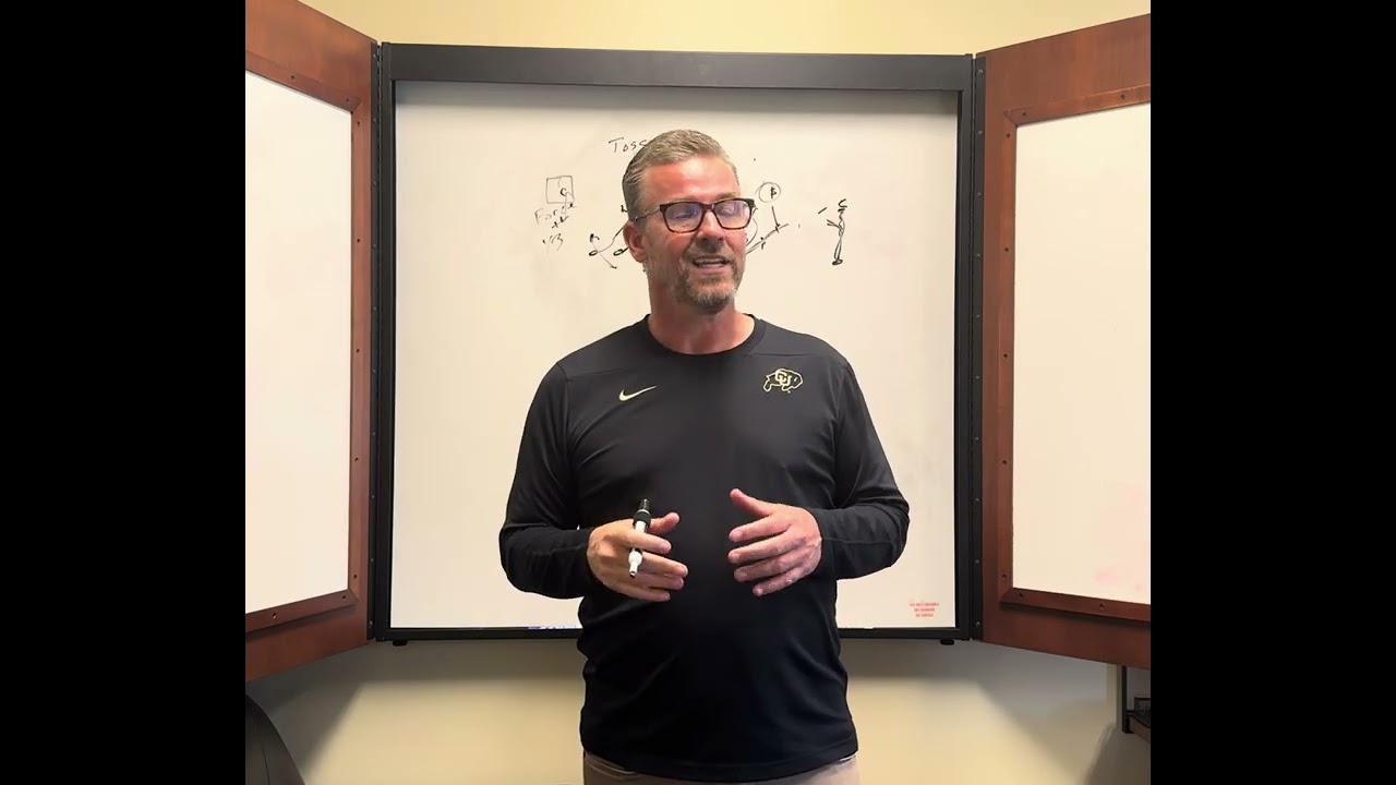 Coach Pollock Talking About The Nebraska Toss Sweep From The 80’s & 90’s Made Famous By Tom Osborne