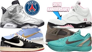 PSG AIR JORDAN 6 2026, NIGEL SYLVESTER AJ 1 LOW, AJ 5 SOFT PINK, NEW KOBE RELEASES 2025, 2026 + MORE screenshot 5