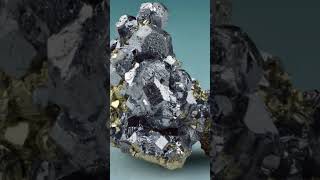 Pyrite in Galena  The Golden Illusion #pyrite #galena #pyriteandgalena #silvercove
