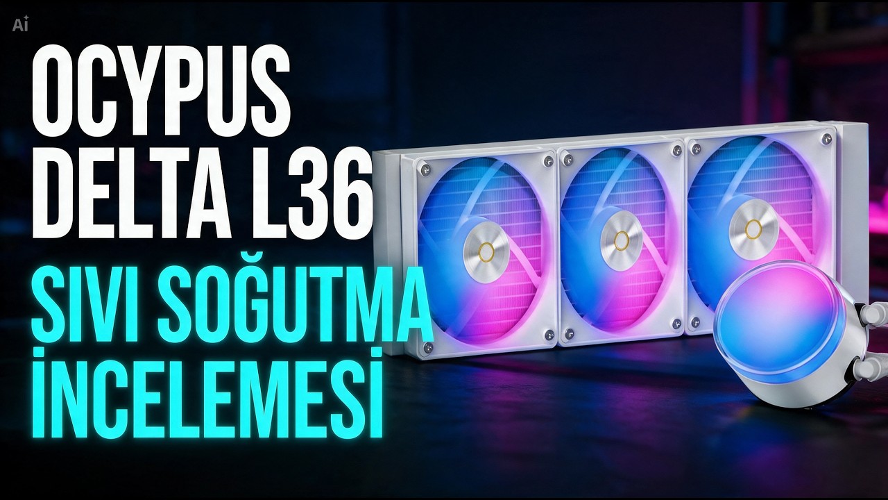 Ocypus Delta L36 White ARGB V2 360mm Intel-AMD Compatible Liquid