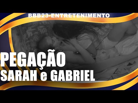 bbb 23 gabriel santana teve pegação com sarah aline big brother brasil 2023