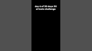 day 6 of 30 days 30 ai tools challenge #aitools #30dayschallenge #ai #imagegeneration #videocreation