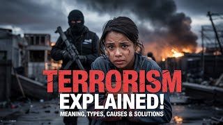 Terrorism - meaning, definition, characteristics, types, causes, and solutions in detail #terrorism