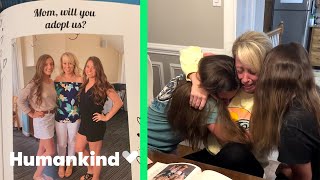 Twins make stepmom sob for the best reason Humankind goodnews