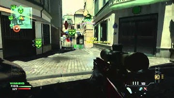Mw3 MSR Gameplay With Red Camo