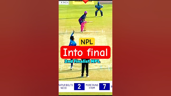 Janakpur bolts into the final 🔥😱|| janakpur vs karnali yaks || they will face sudurpaschim
