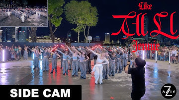 [KPOP IN PUBLIC / SIDE CAM] 제니 - 제니처럼 | 25인조 댄서 댄스 커버 | 싱가포르 Z-AXIS