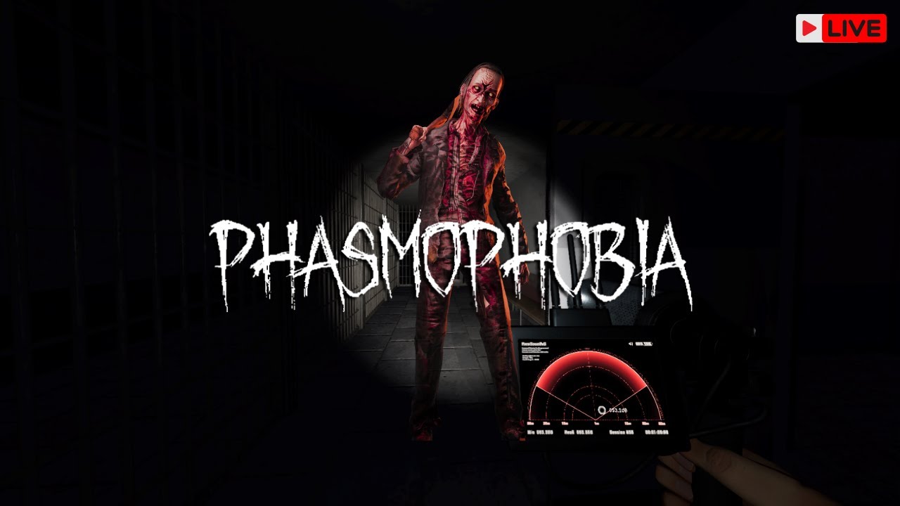 0 SANTIY 0 EVIDENCE WITH FRIENDS in phasmophobia #live4chill  #phasmophobia @MasterIsWashed