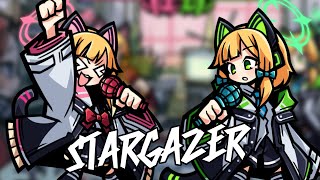 Video voorbeeld van "Stargazer, But it's Momoi Vs. Midori! [Aoharu Funchive | FNF x Blue Archive / ブルアカ]"