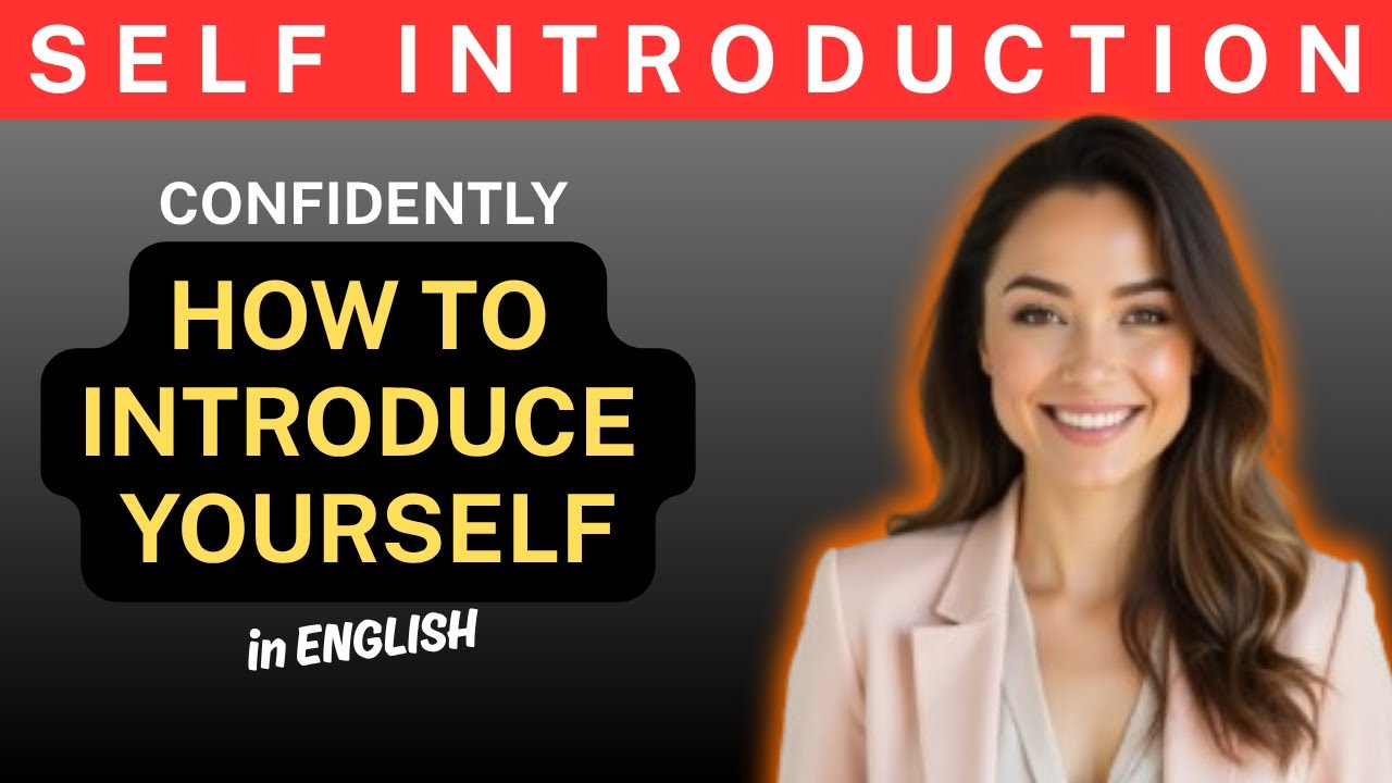 How to Introduce Yourself in English | Tell Me About Yourself | Best ...