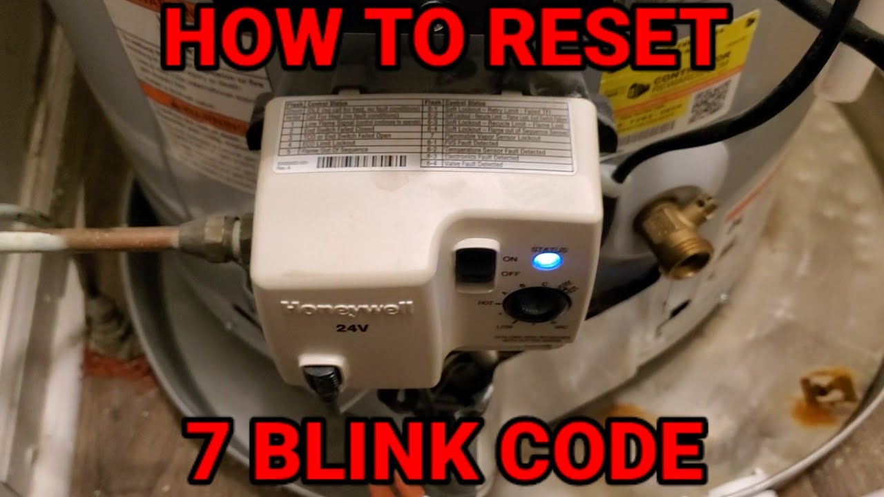How To Reset 7-Blink "FVS Lockout" On Honeywell WV4262B1114 (And