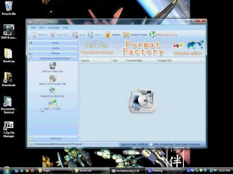 Format Factory: Free Software Tutorial 01