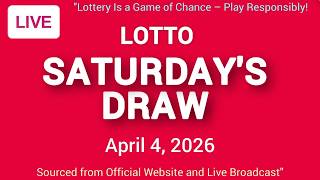 The National Lottery Lotto Draw Live Results from Saturday 04 Apr 2026 | lotto live