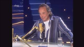 Joan Manuel Serrat en el programa 'El loco de la colina' con Jesús Quintero (Rtve)